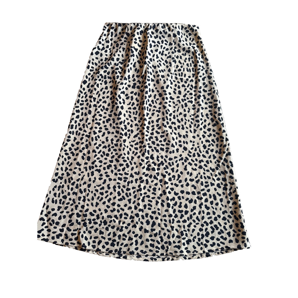 Sanctuary Animal Print Midi Skirt Women Small A Line Pull On Elastic Waist - Picture 6 of 6